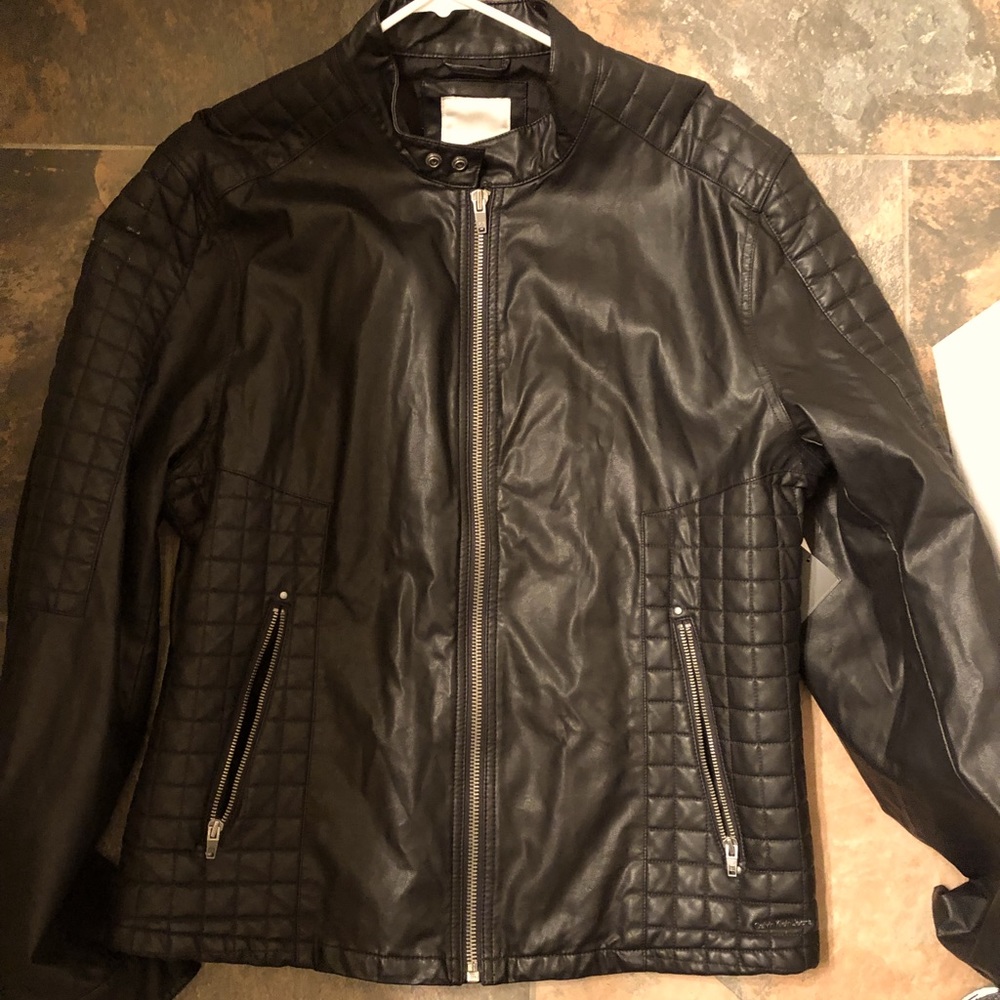 Leather jacket